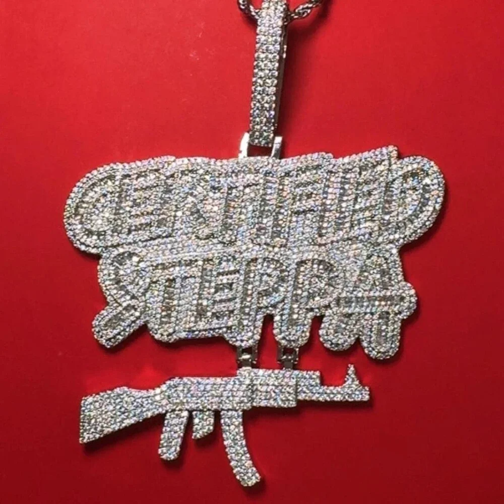 Certified Stepper Pendant With Ak 47 6 A 2 C